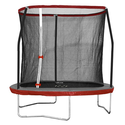 8' Trampoline et l'enclos